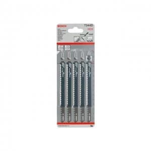 Bosch T 344 D Jigsaw Blades 1 x Pack of 5 Speed Wood