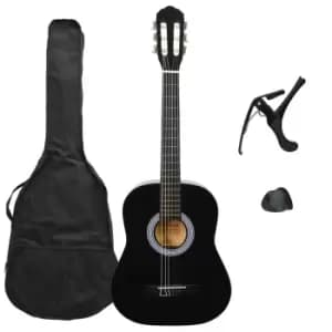 3Rd Avenue Rocket 3/4 Classical Guitar Pack - Black