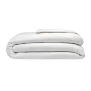 Belledorm Brushed Cotton Duvet Cover (Kingsize) (White)