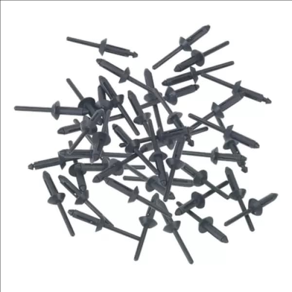 Genuine SEALEY PR003 Plastic Rivet Ø5 x 15.8mm Pack of 50
