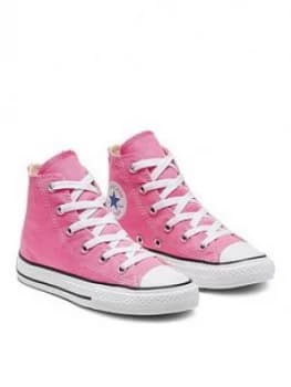 Converse Chuck Taylor All Star Hi Core Childrens Trainer - Pink, Size 1