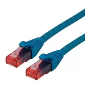 Roline 21.15.2542 Patch Cord, Rj45 Plug, Cat6, 2M, Blue