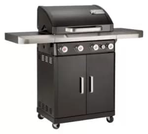 Landmann Rexon PTS 4.1 Gas BBQ Black - Garden & Outdoor