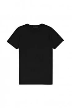 Mens French Connection Classic Cotton Crew T Shirt Black