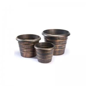 Pack of 3 Beehive Planters