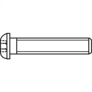 TOOLCRAFT 830457 Fillister head screws M4 16mm Hex socket (Allen) ISO 7380 Stainless steel A2 100 pc(s)