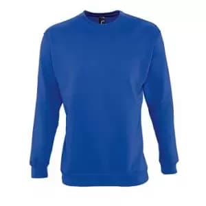 SOLS Unisex Supreme Sweatshirt (L) (Royal Blue)