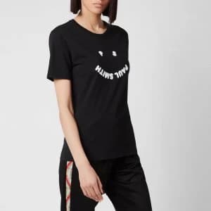 Paul Smith Womens Logo Printed T-Shirt - Black - L
