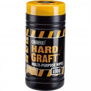 Draper Hard Graft Cleaning Wipes Pack of 100