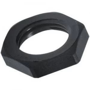Locknut M12 Polyamide Black RAL 9005 LappKabel SKINTOP GMP GL M12 x 1.5