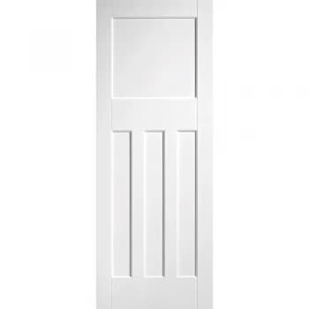 LPD DX 1930s Edwardian 4 Panel White Primed Internal Door - 1981mm x 686mm (78 inch x 27 inch)
