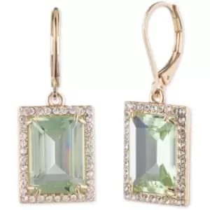 Ladies Lauren Ralph Lauren Base metal PE STONE DROP-GLD/GREEN