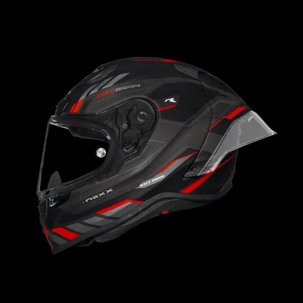 Nexx X.R3R Precision Black Red Matt Full Face Helmet M