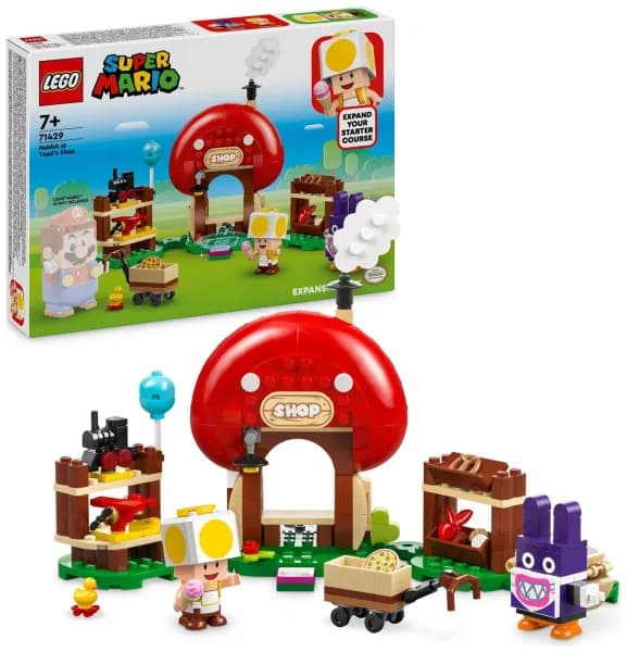 LEGO Super Mario Nabbit at Toad's Shop Expansion Set 71429