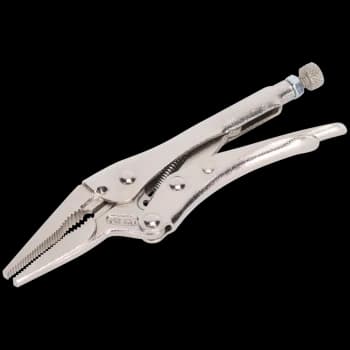 Sealey Long Nose Locking Pliers 165mm