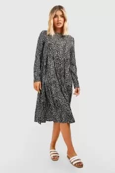 Polka Dot Smock Dress