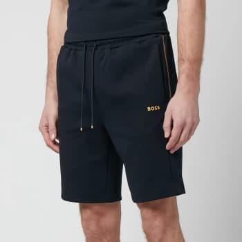 BOSS Athleisure Mens Headlo 1 Sweat Shorts - Dark Blue - L