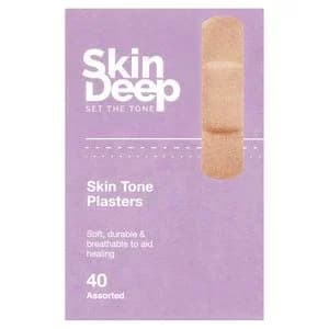 Skin Deep Skin Tone Plasters 40 Light