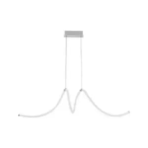 Larissa Galata Ceiling Pendant Light LED 55W 3000K White Chrome