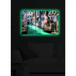 4570DACT-21 Multicolor Decorative LED Lighted Canvas Painting