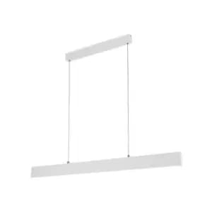 Suspension Fusion matt white 1 bulb 30cm