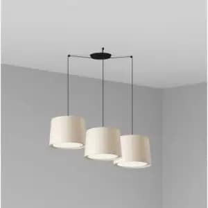Conga Cluster Pendant Ceiling Light Cream, E27