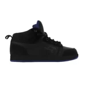 KangaRoos Skye Youths/Boys Low-Top Suede Trainers (1 UK) (Black/Royal)