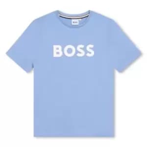 Boss Boss Large Logo T-Shirt Juniors - Blue