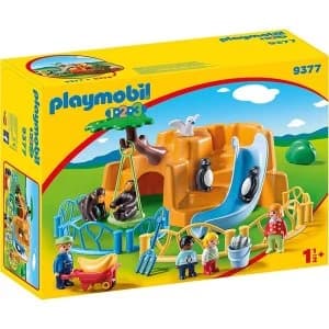 Playmobil 1.2.3 Zoo with Penguin Enclosure