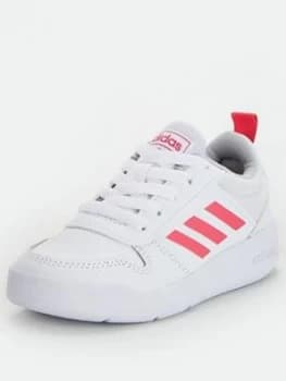 Adidas Tensaur Childrens Trainers - White/Pink
