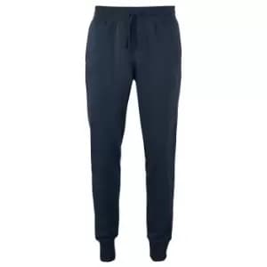 SOLS Mens Jake Slim Fit Jogging Bottoms (L) (French Navy)