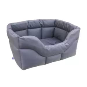 P&L Heavy Duty Dog Bed Large Grey