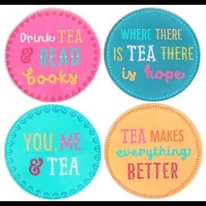 Fiesta Fun Tea Coasters