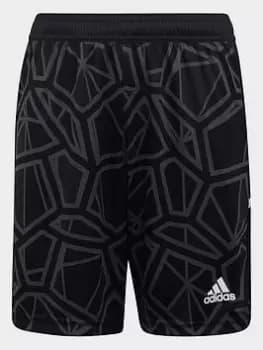 adidas Condivo 22 Goalkeeper Shorts, Black, Size 5-6 Years