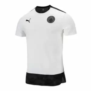 2020-2021 Man City Casuals Tee (White)