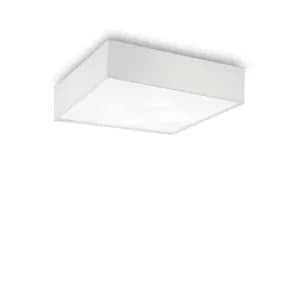 Ritz 4 Light Large Flush Ceiling Light White