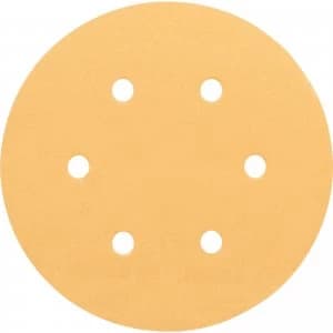 Bosch Red Wood Top Sanding Disc 150mm 150mm 100g Pack of 5