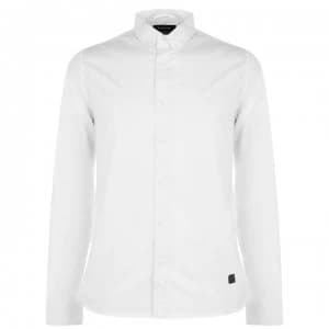 Firetrap Long Sleeve Shirt Mens - White