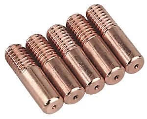 Genuine SEALEY MIG951 Contact Tip 0.6mm TB14 Pack of 5