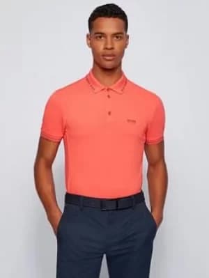 Hugo Boss Golf Paule Polo Shirt Red Size M Men