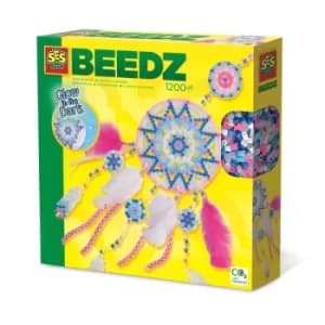 SES CREATIVE Dreamcatcher Iron-on Beads Mosaic Set, 6 Years or Above (06252)