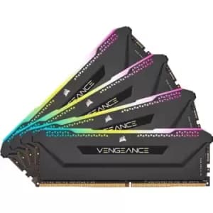 Corsair Vengeance CMH64GX4M4D3600C18 memory module 64GB 4 x 16GB DDR4 3600 MHz