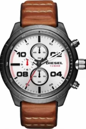 Mens Diesel Padlock Chronograph Watch DZ4438