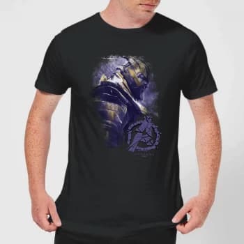 Avengers Endgame Thanos Brushed Mens T-Shirt - Black - 3XL - Black