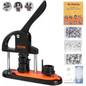 VEVOR Button Maker Machine, 0.98 inch/25mm Pin Maker, Installation-Free Badge Punch Press Kit, Children DIY Gifts Button Making Supplies with 500pcs B