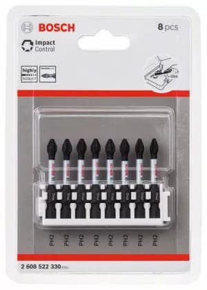 Bosch Accessories 2608522330 Philips bit PH 2 1 Set