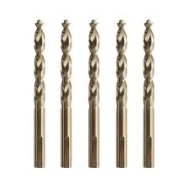 DEWALT HSS-E Cobalt Jobber Drill Bits 10.5mm Pack of 5