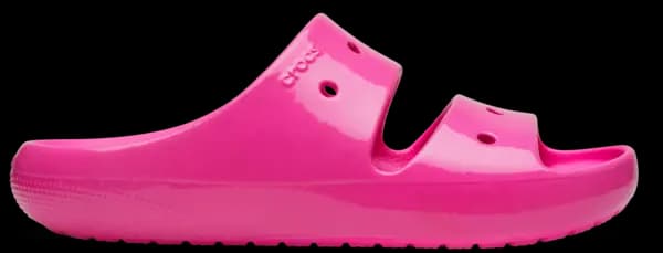 Crocs Unisex Classic Neon Highlighter Sandals Pink Crush W7/M6