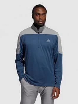 Adidas Golf 1/4 Zip Upf Lightweight - Navy
