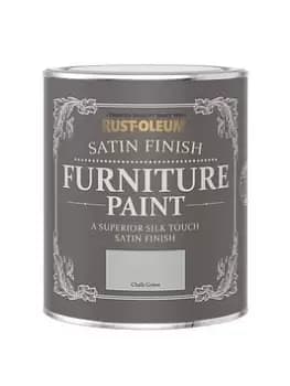 Rust-Oleum Satin Furniture Paint Chalk Green 750Ml
